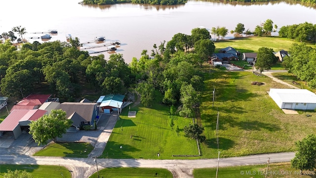 421224 E 1165th Rd, Eufaula, OK 74432 - aerial view of a large body of water
