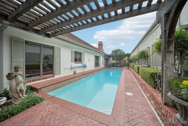 4817 S Yorktown Pl, Tulsa, OK 74105 - view of pool with a pergola