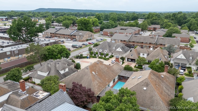 4817 S Yorktown Pl, Tulsa, OK 74105 - aerial perspective of suburban area