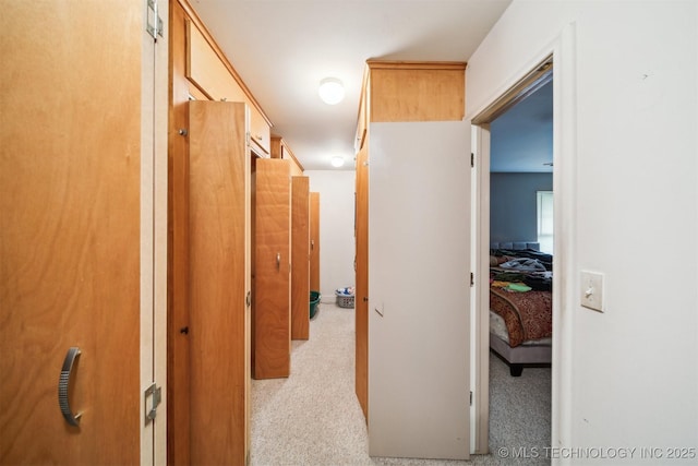 1525 N College Ave, Tulsa, OK 74110 - corridor with carpet floors
