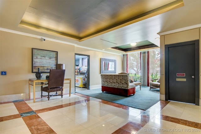 410 W 7th St Unit 1029, Tulsa, OK 74119 - common area featuring ornamental molding