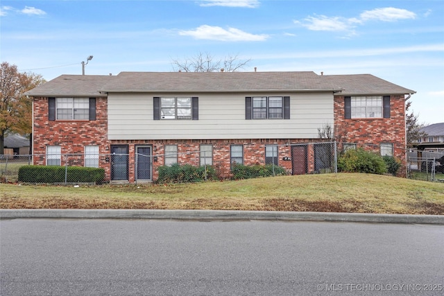 5342 E 47th Pl S Unit 1, Tulsa, OK 74135 - view of front of property featuring brick siding