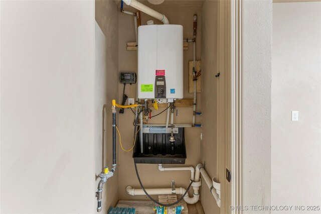 4675 E 144th Pl S, Bixby, OK 74008 - utilities with water heater