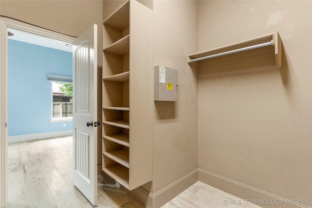 4675 E 144th Pl S, Bixby, OK 74008 - spacious closet with wood finished floors