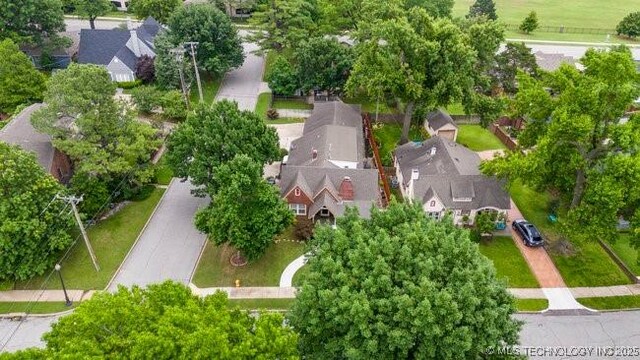 2403 S Troost Ave, Tulsa, OK 74114 - aerial view of residential area