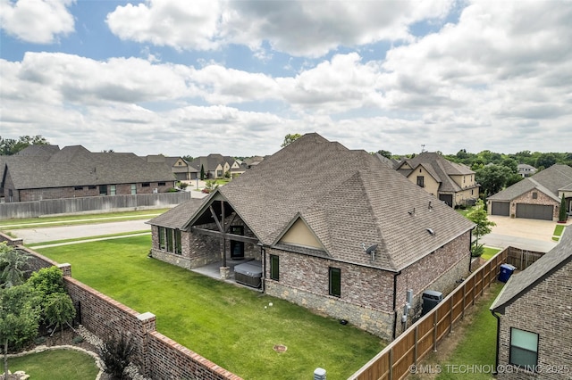 3805 S Tamarack Ave, Broken Arrow, OK 74011 - aerial perspective of suburban area