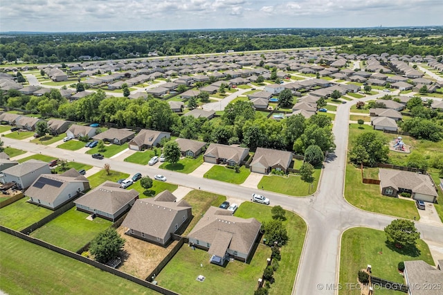 9220 S 256th E Ave, Broken Arrow, OK 74014 - aerial view of residential area