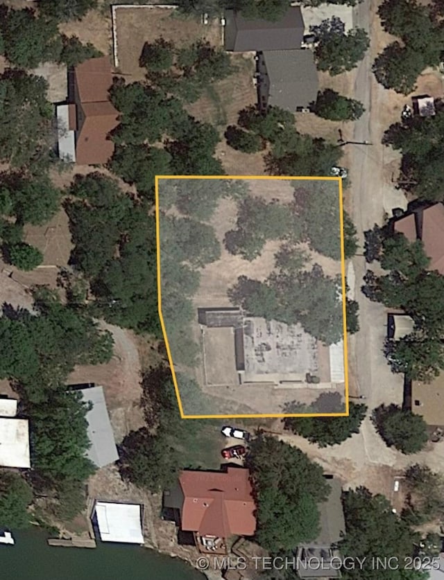 2664 Spence, Sulphur, OK 73086 - map / location with property boundaries highlighted