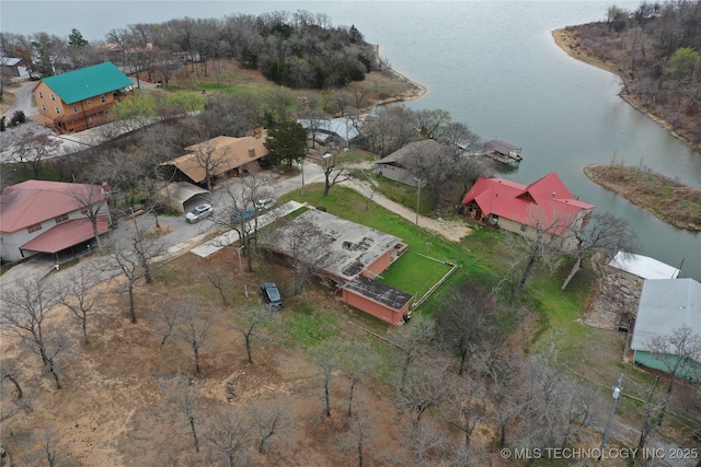 2664 Spence, Sulphur, OK 73086 - drone / aerial view of a nearby body of water