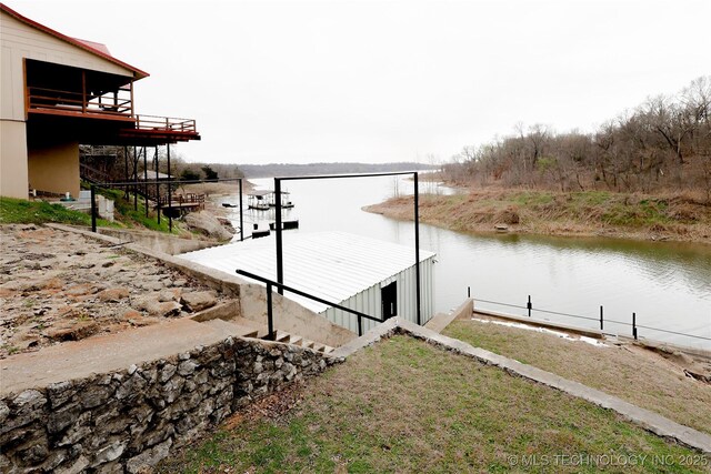 2664 Spence, Sulphur, OK 73086 - dock with a water view