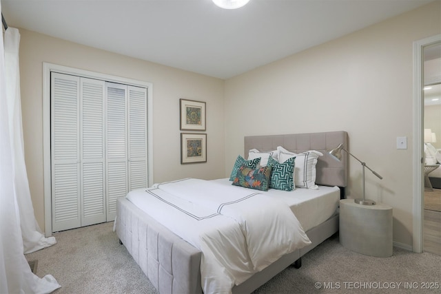 2604 W Broadway St, Broken Arrow, OK 74012 - bedroom with carpet flooring and a closet