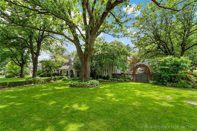2508 Terwilleger Blvd, Tulsa, OK 74114 - view of green lawn