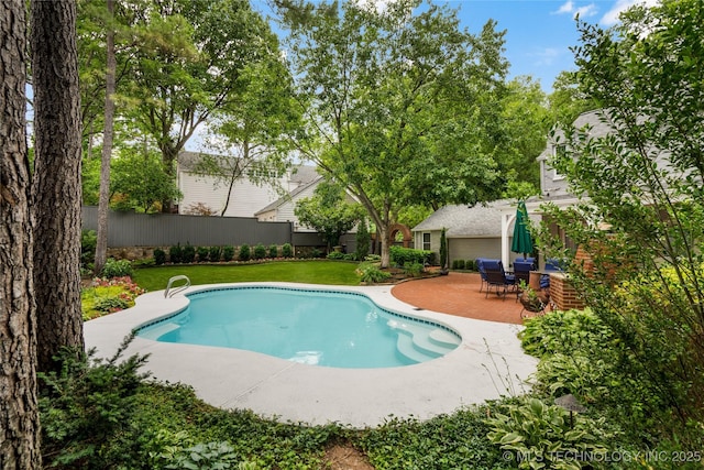 2508 Terwilleger Blvd, Tulsa, OK 74114 - view of pool with a patio area