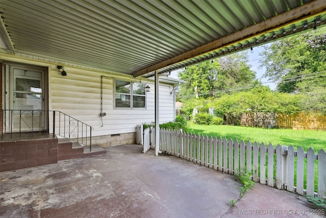 2653 S Vandalia Ave, Tulsa, OK 74114 - view of patio
