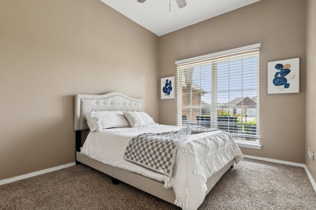 13 Cedar St, Kiefer, OK 74041 - carpeted bedroom featuring baseboards and a ceiling fan