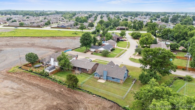 321 W 50th Pl, Sand Springs, OK 74063 - aerial perspective of suburban area