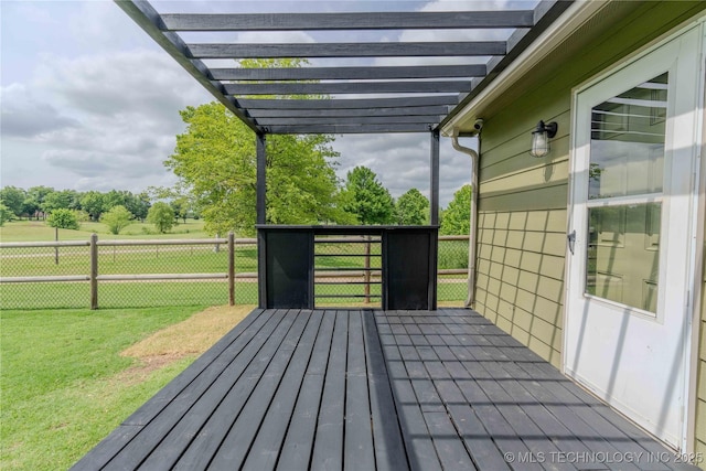 2800 N 20th St, Broken Arrow, OK 74012 - wooden deck with a pergola
