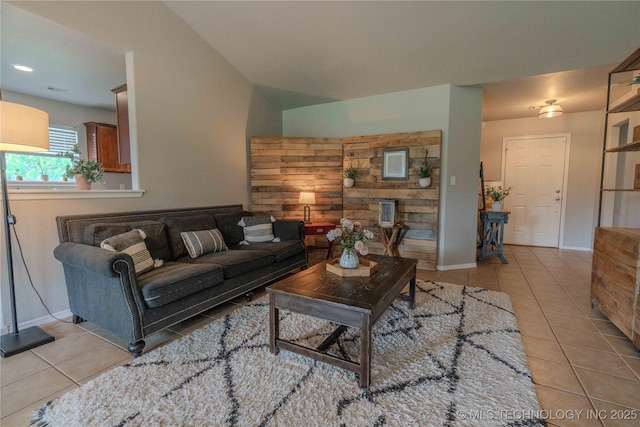 2800 N 20th St, Broken Arrow, OK 74012 - living area with light tile patterned flooring and baseboards