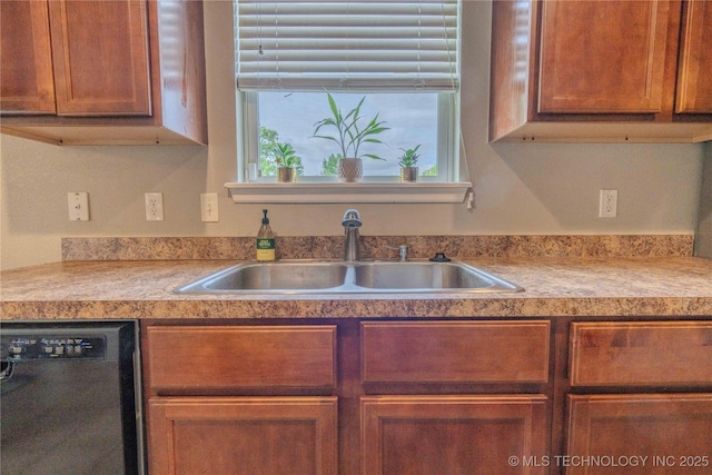 2800 N 20th St, Broken Arrow, OK 74012 - kitchen featuring dishwasher, a sink, and light countertops