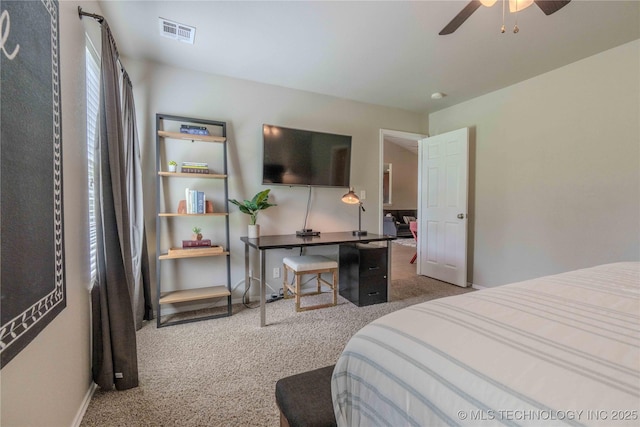 2800 N 20th St, Broken Arrow, OK 74012 - carpeted bedroom featuring baseboards and an office area