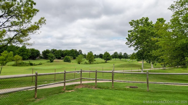 2800 N 20th St, Broken Arrow, OK 74012 - view of yard featuring view of golf course