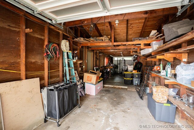 5770 E 26th St, Tulsa, OK 74114 - view of garage