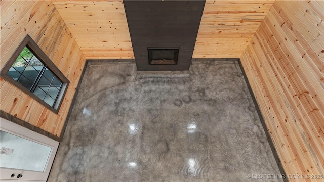 4396 E Cheadle Rd, Milburn, OK 73450 - detailed view of a fireplace