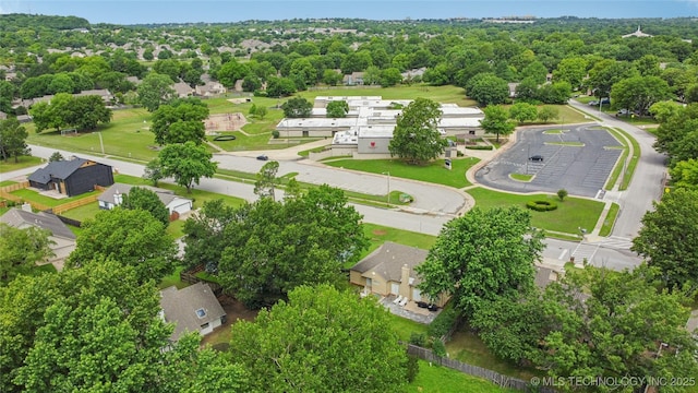 8713 S 77th E Ave, Tulsa, OK 74133 - aerial view of residential area