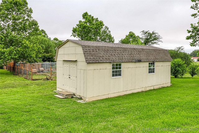 124 Walnut Rdg, Eufaula, OK 74432 - view of shed