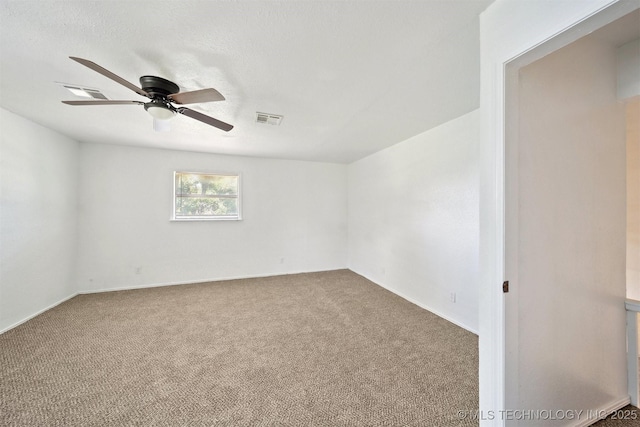 5963 S Westwood Ave, Oilton, OK 74052 - carpeted spare room featuring a ceiling fan and baseboards
