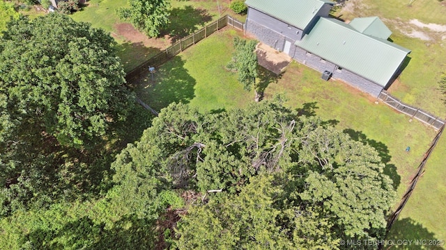 5963 S Westwood Ave, Oilton, OK 74052 - aerial overview of property's location