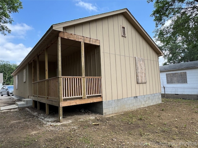 4216 S 25th W Ave, Tulsa, OK 74107 - view of property exterior with crawl space