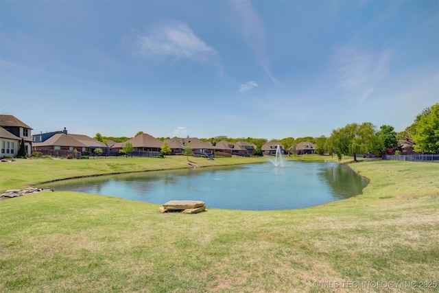 16425 E 49th St, Tulsa, OK 74134 - water view featuring nearby suburban area