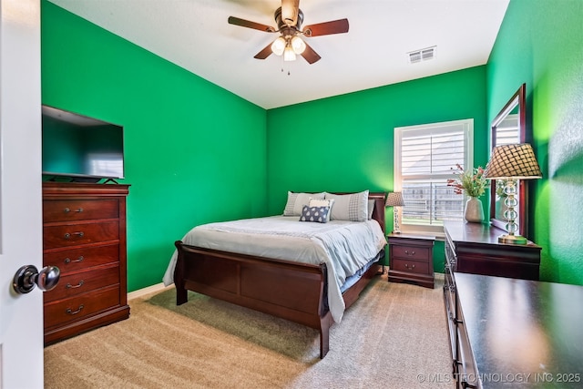 16425 E 49th St, Tulsa, OK 74134 - carpeted bedroom with ceiling fan