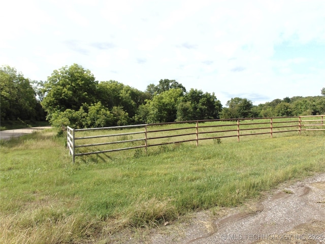 6721 Swayback, Sulphur, OK 73086 - view of yard with a view of countryside