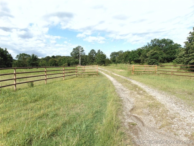 6721 Swayback, Sulphur, OK 73086 - view of road with a view of rural / pastoral area