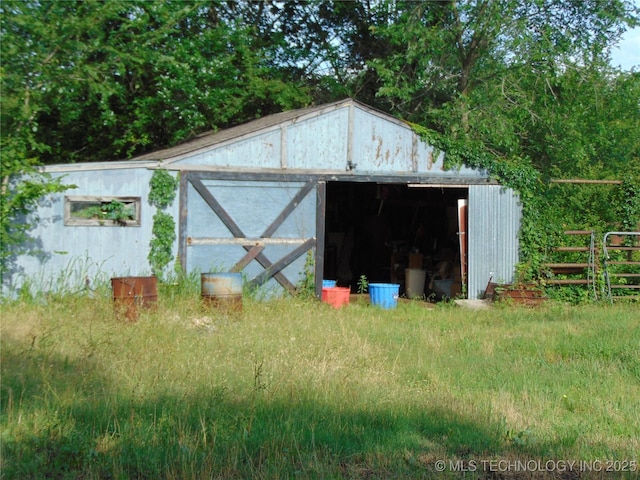 6721 Swayback, Sulphur, OK 73086 - view of outdoor structure
