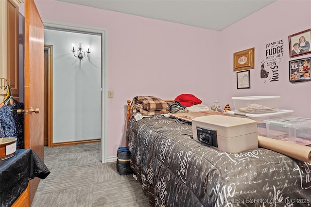 6721 Swayback, Sulphur, OK 73086 - bedroom featuring carpet floors and baseboards