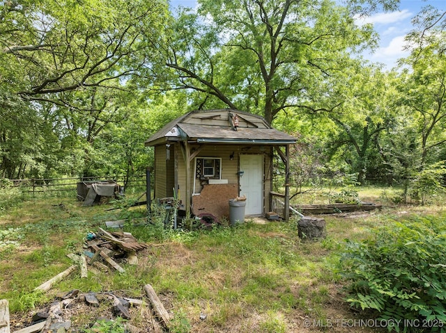 6721 Swayback, Sulphur, OK 73086 - view of outbuilding