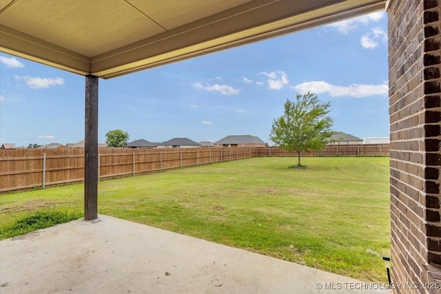 97 Paytons Pl, Durant, OK 74701 - view of yard with a patio