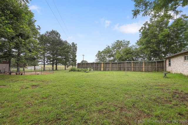 2984 Church Rd, Mead, OK 73449 - view of yard