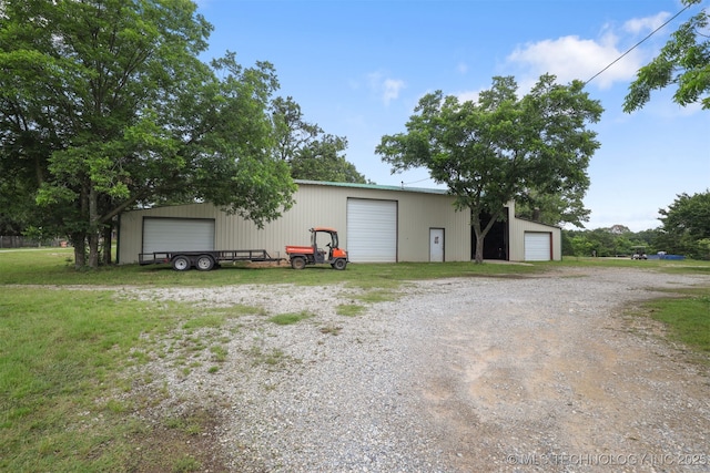 2984 Church Rd, Mead, OK 73449 - view of detached garage