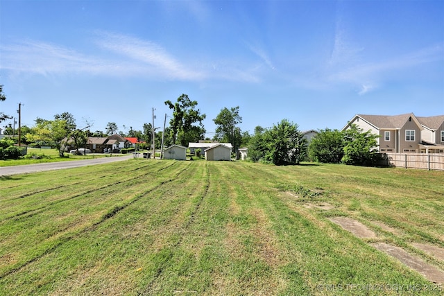 211 W Jordan St, Claremore, OK 74017 - view of yard featuring a residential view