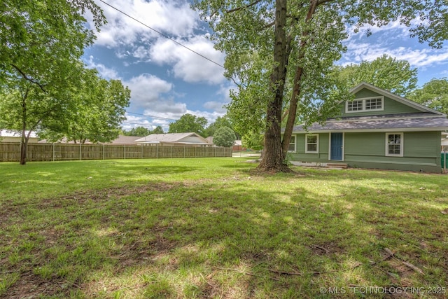 637 S Mounds St, Sapulpa, OK 74066 - view of yard