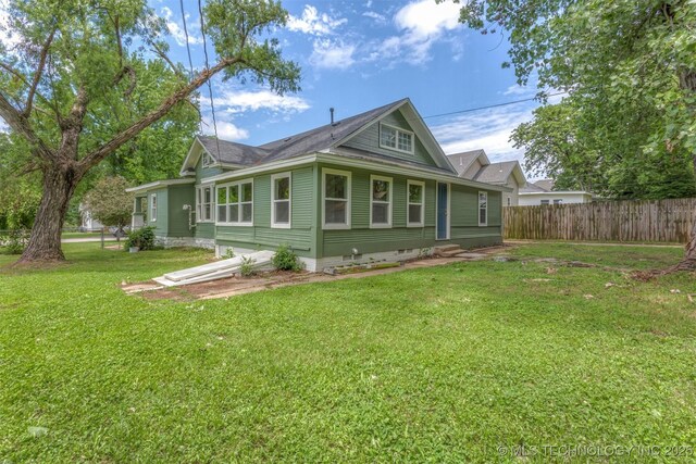 637 S Mounds St, Sapulpa, OK 74066 - view of back of house