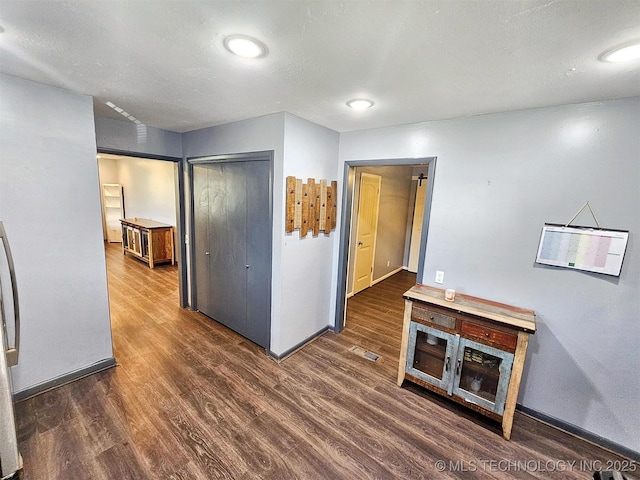 1306 E Shawnee St, Tahlequah, OK 74464 - interior space with dark wood-style floors and a closet