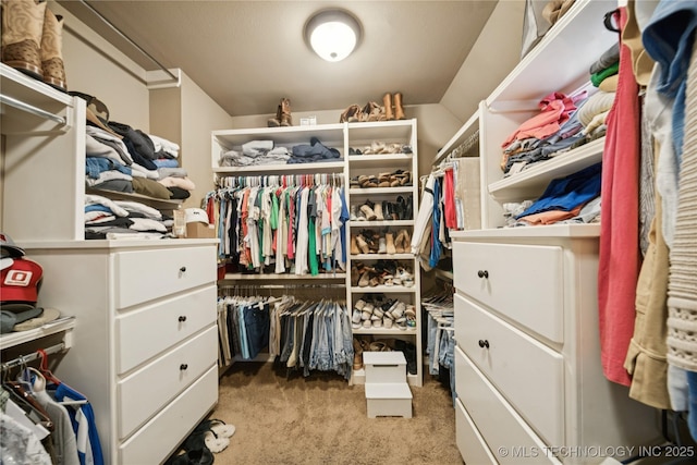 14538 S Urbana Ct, Bixby, OK 74008 - spacious closet featuring carpet flooring
