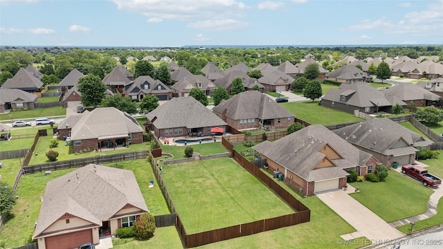 14538 S Urbana Ct, Bixby, OK 74008 - aerial perspective of suburban area
