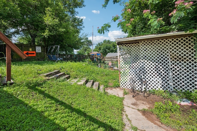 408 S Phoenix Ave, Tulsa, OK 74127 - view of fenced backyard