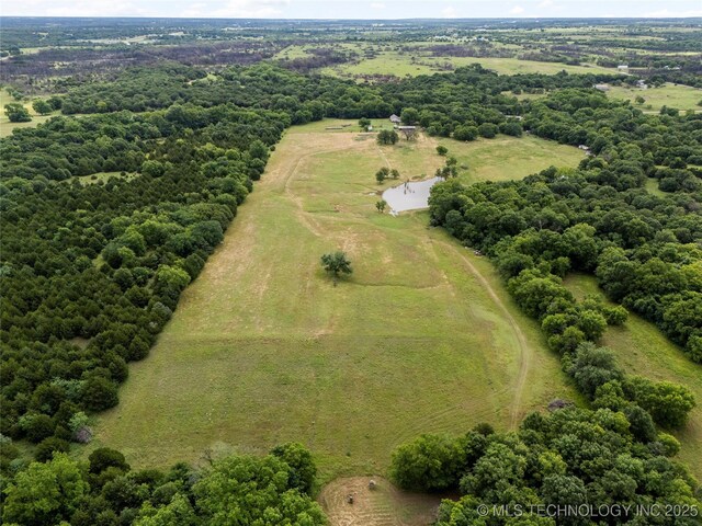 616 S Schlegel, Cushing, OK 74023 - aerial view of sparsely populated area